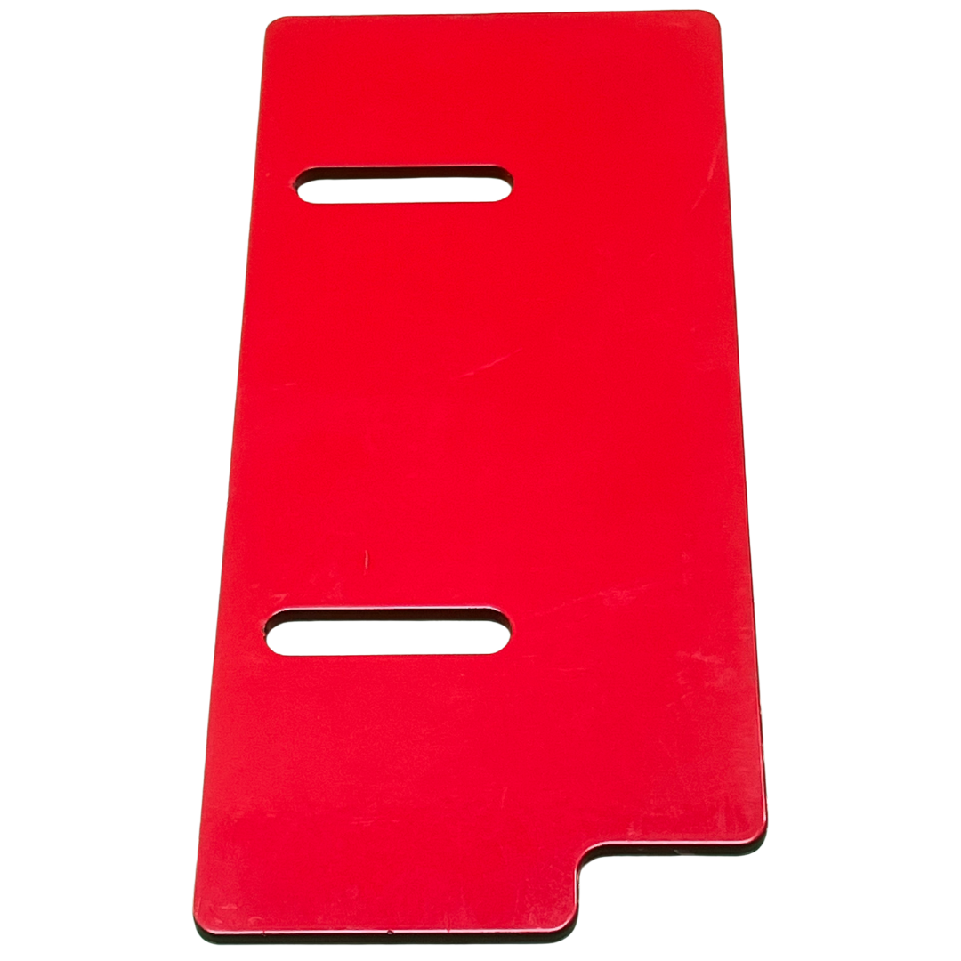 Pusher End Backer Bar for Titan Pro Mixer Steel