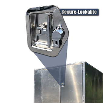 Lockable Door Handle For Trailer
