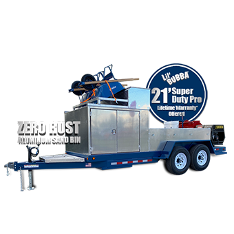 21ft Super Duty Curbing Trailer