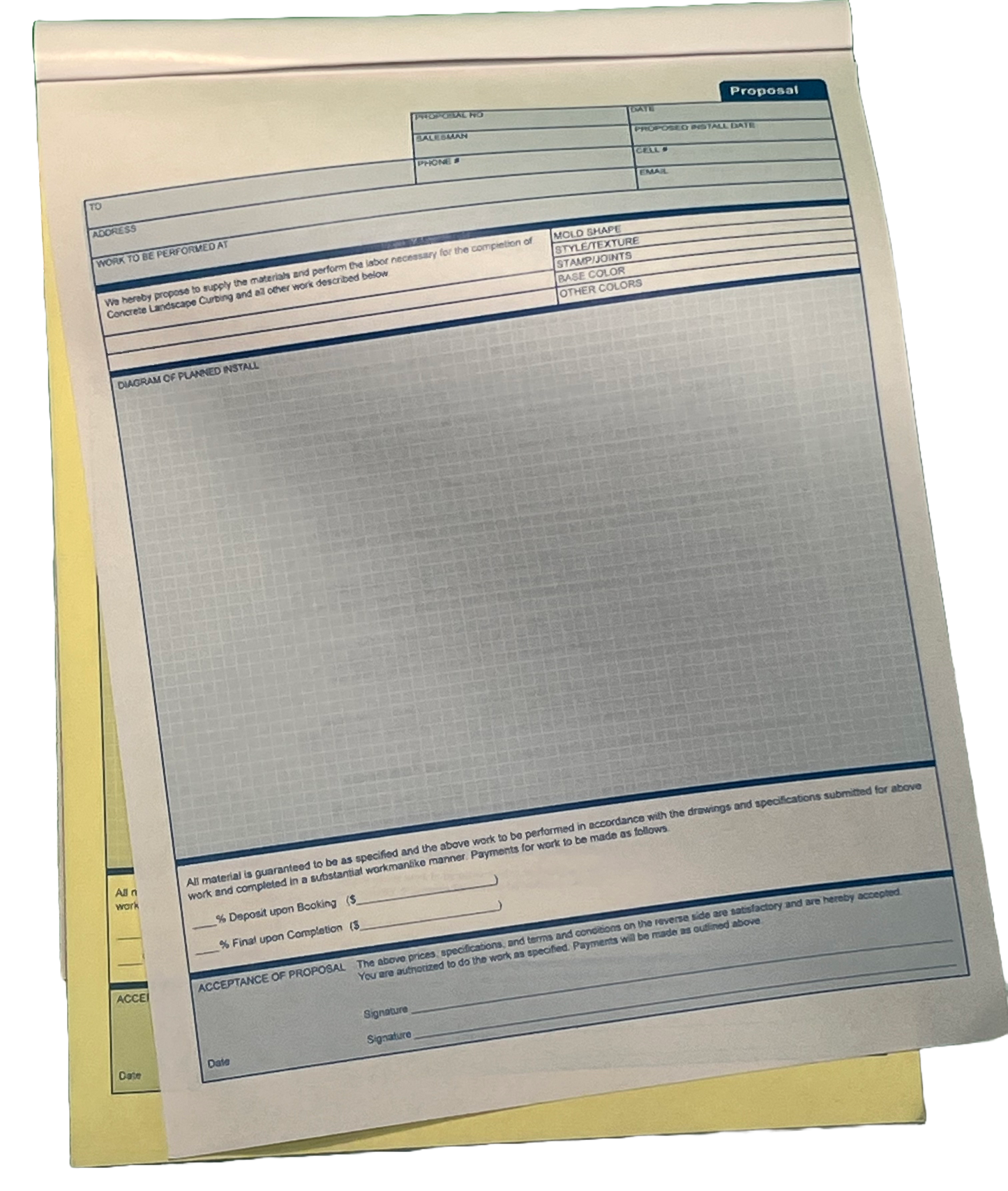 Estimate Quote Forms