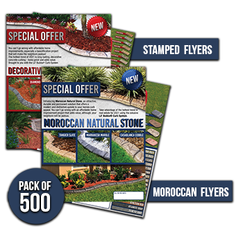Color Gloss Flyer (Moroccan & Stamped)