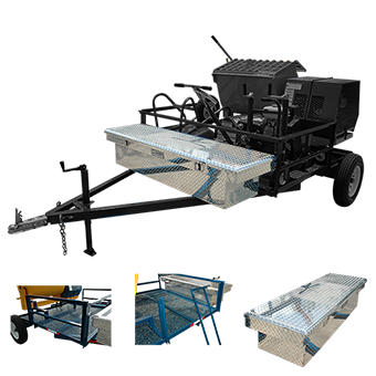 Equipment Caddy with Toolbox