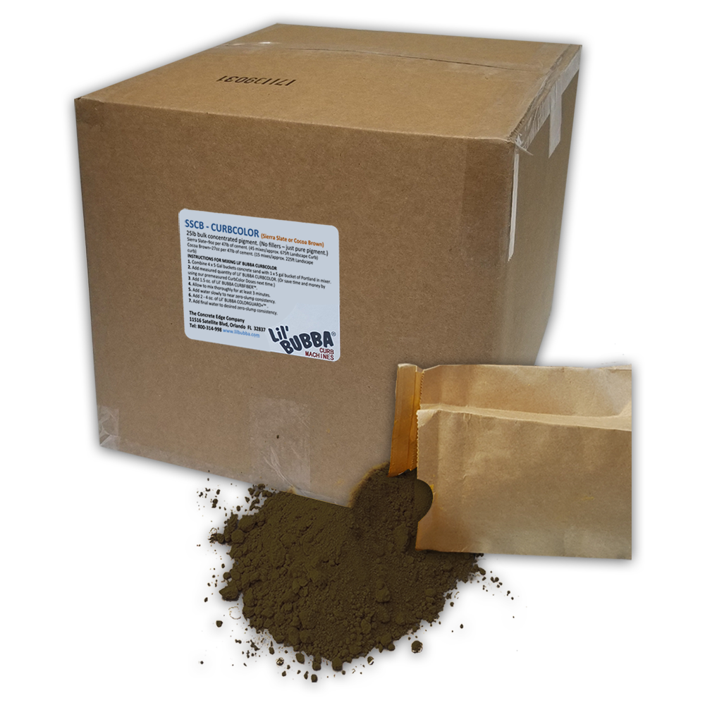 CurbColor™ - 45 Dose Box - Sierra Slate/Cocoa Brown
