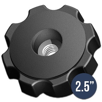 Soft Touch Fluted Knob 2.5″ – Hornet EP