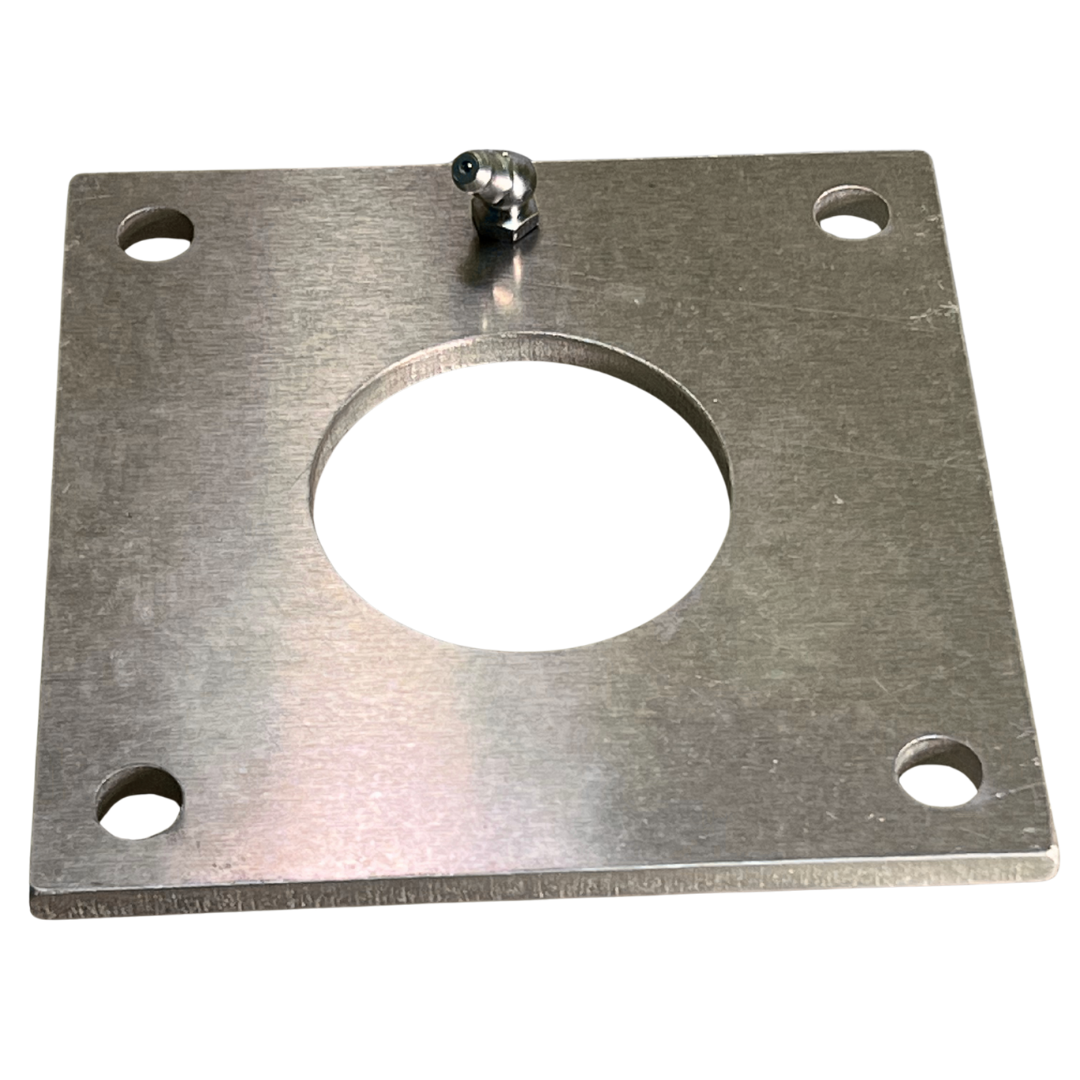 1/4" Aluminum Seal Plate with nipple For Titan Pro Max Hydraulic Mixer