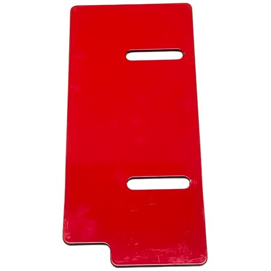 Pusher End Backer Bar for Titan Pro Mixer Steel