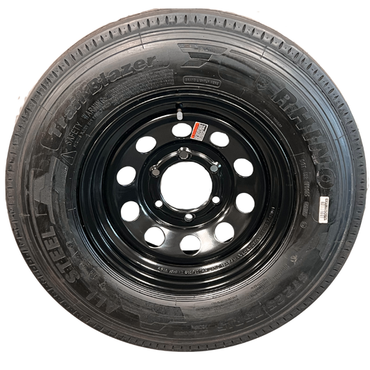 18' Trailer Tire ST22575R15, 6 Lug
