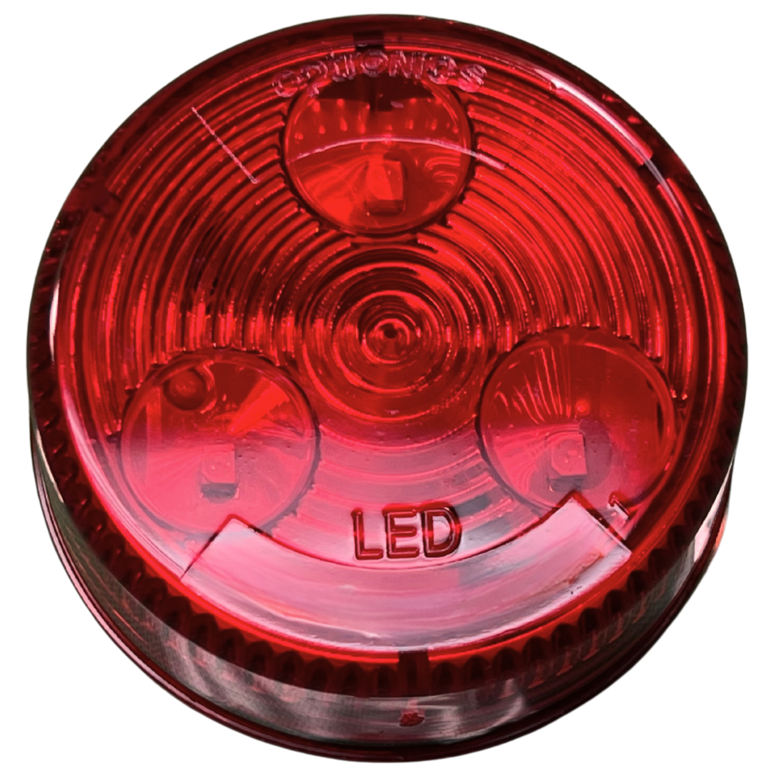 Small Red Round Light For Trailer