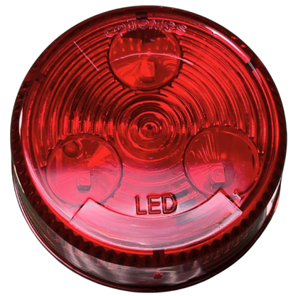 Small Red Round Light For Trailer