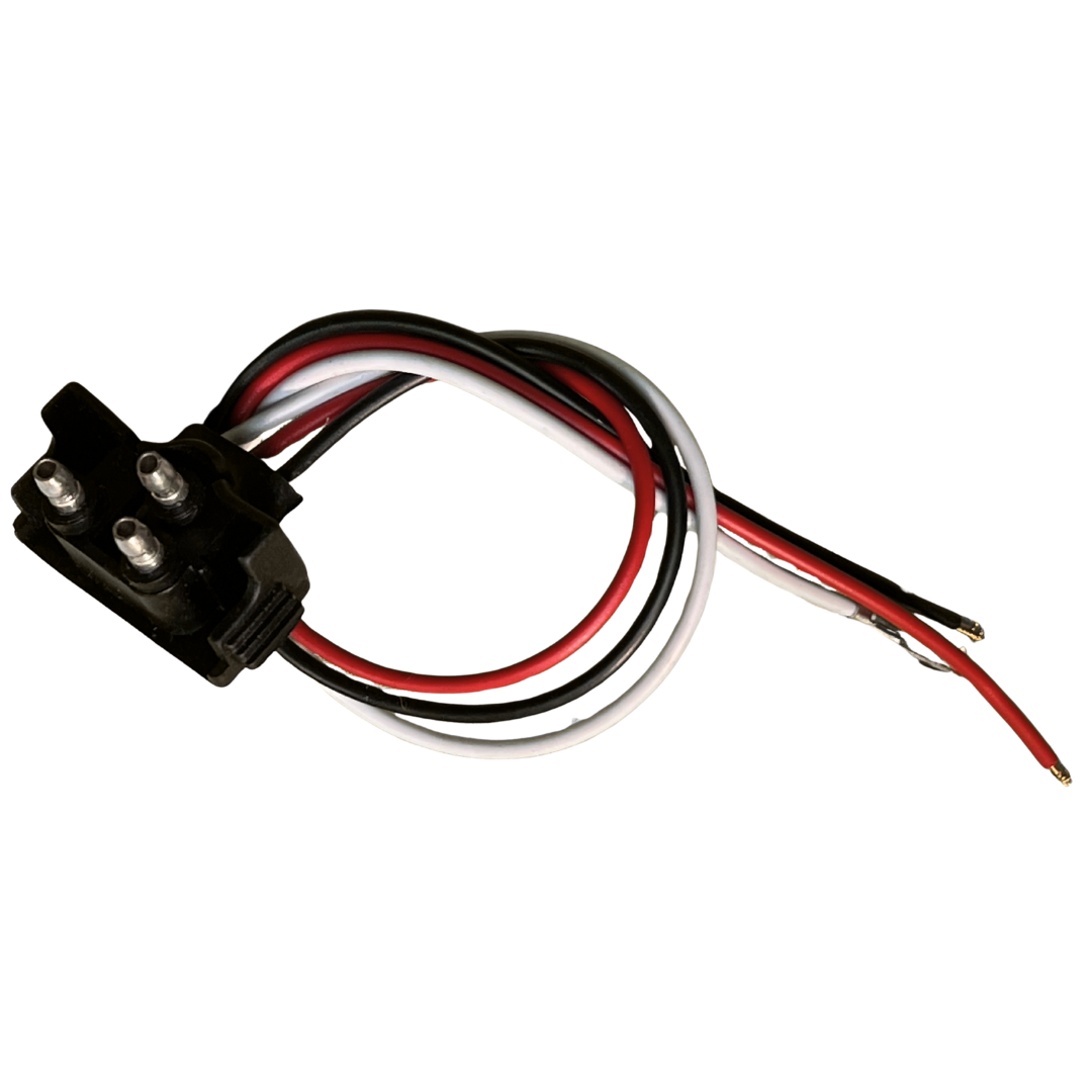 Right Angle Pigtail for Oval Light For Trailer