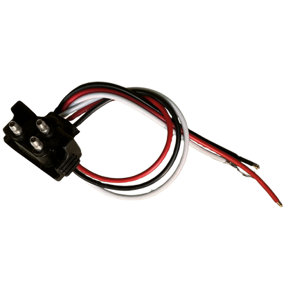 Right Angle Pigtail for Oval Light For Trailer