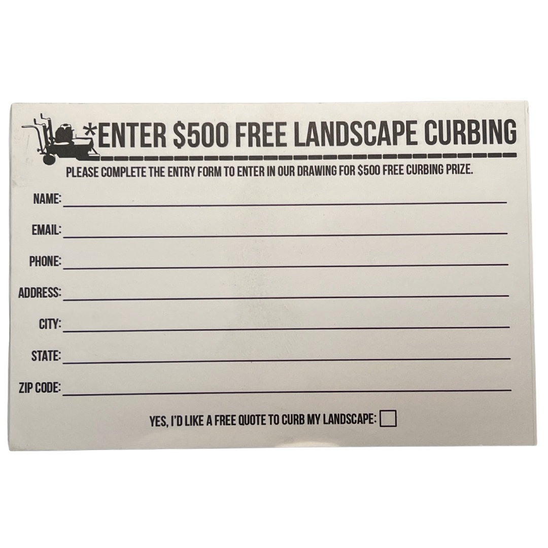 Competition Entry Forms (50) count 4x6 1 side