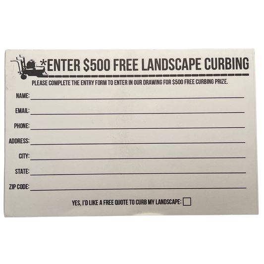 Competition Entry Forms (50) count 4x6 1 side