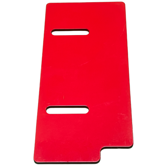 Pusher End Backer Bar for Titan Pro Mixer Steel