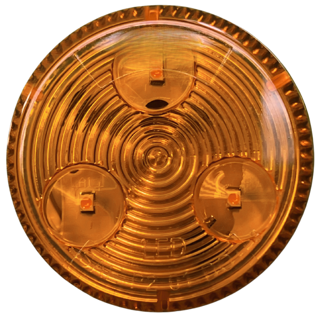 Small Amber Round Light For Trailer