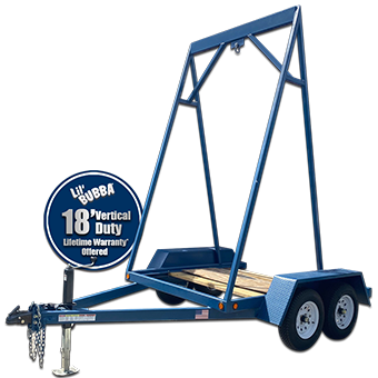 ASC 18ft Vertical Stone Duty Delivery Trailer