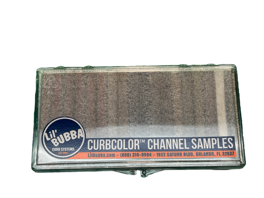 Curb Color™ Channel Sample Box