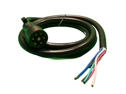7 Way Trailer Cord, 8` For Trailer
