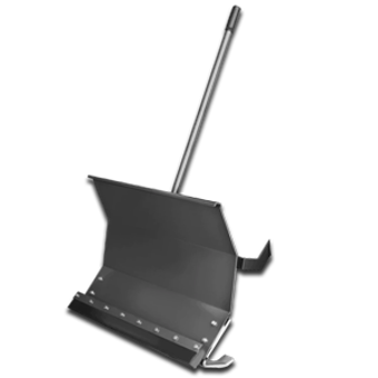 Hustler Snow Plow Attachment