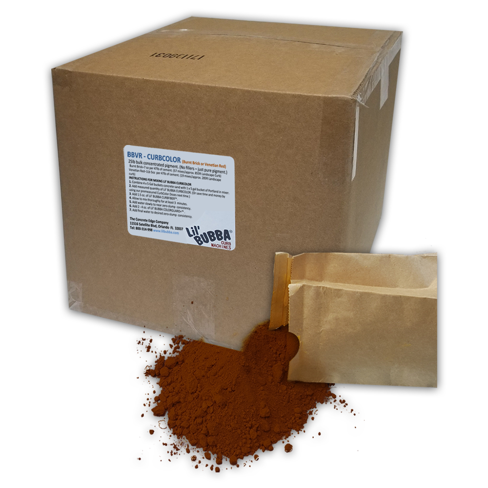 CurbColor™ - 45 Dose Box - Burnt Brick/Venetian Red