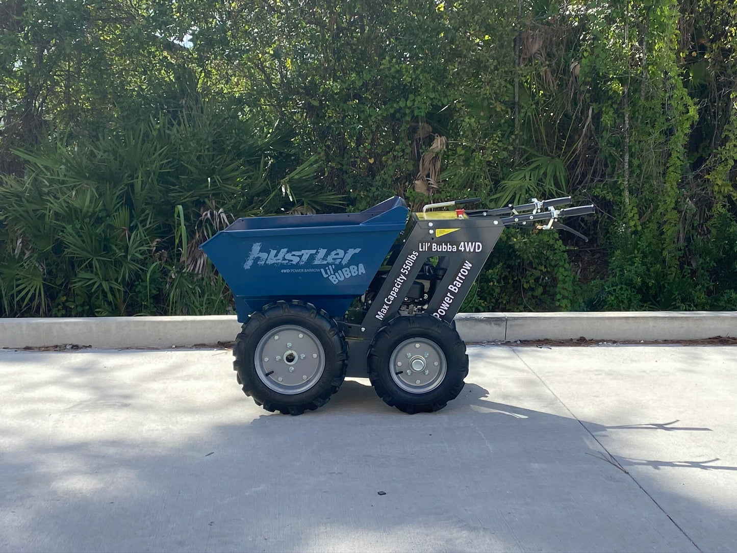Hustler 4WD Power Barrow